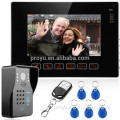 2015 Hot sale 9" Video Door Phone DoorBell Intercom System Touch Panel door phone PY-901MJIDS11